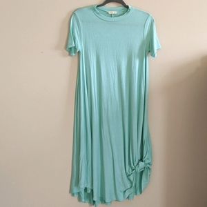 Flamingo Urban Mint Maxi Dress